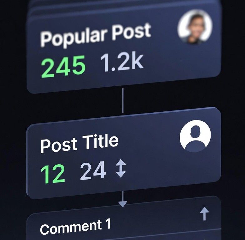 reddit posts gaining visibility